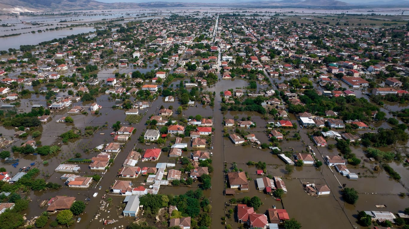 Schwere Unwetter in Griechenland