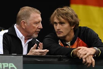 Boris Becker (links) mit Alexander Zverev: Diese Paarung wäre erfolgversprechend.