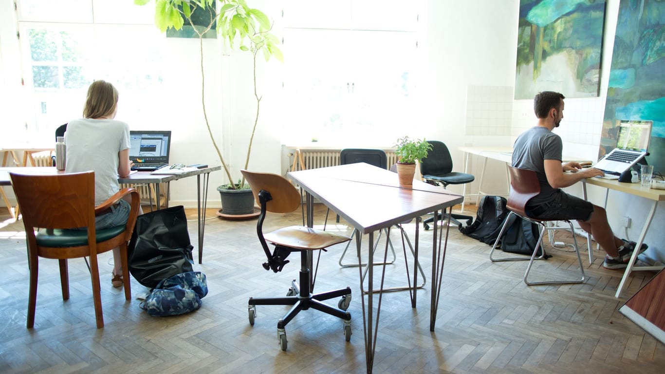 Arbeiten im Coworking Space