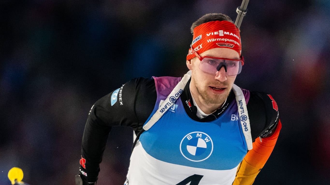 Johannes Kühn: Er ist nach dem Rücktritt von Benedikt Doll der dienstälteste deutsche Biathlet.