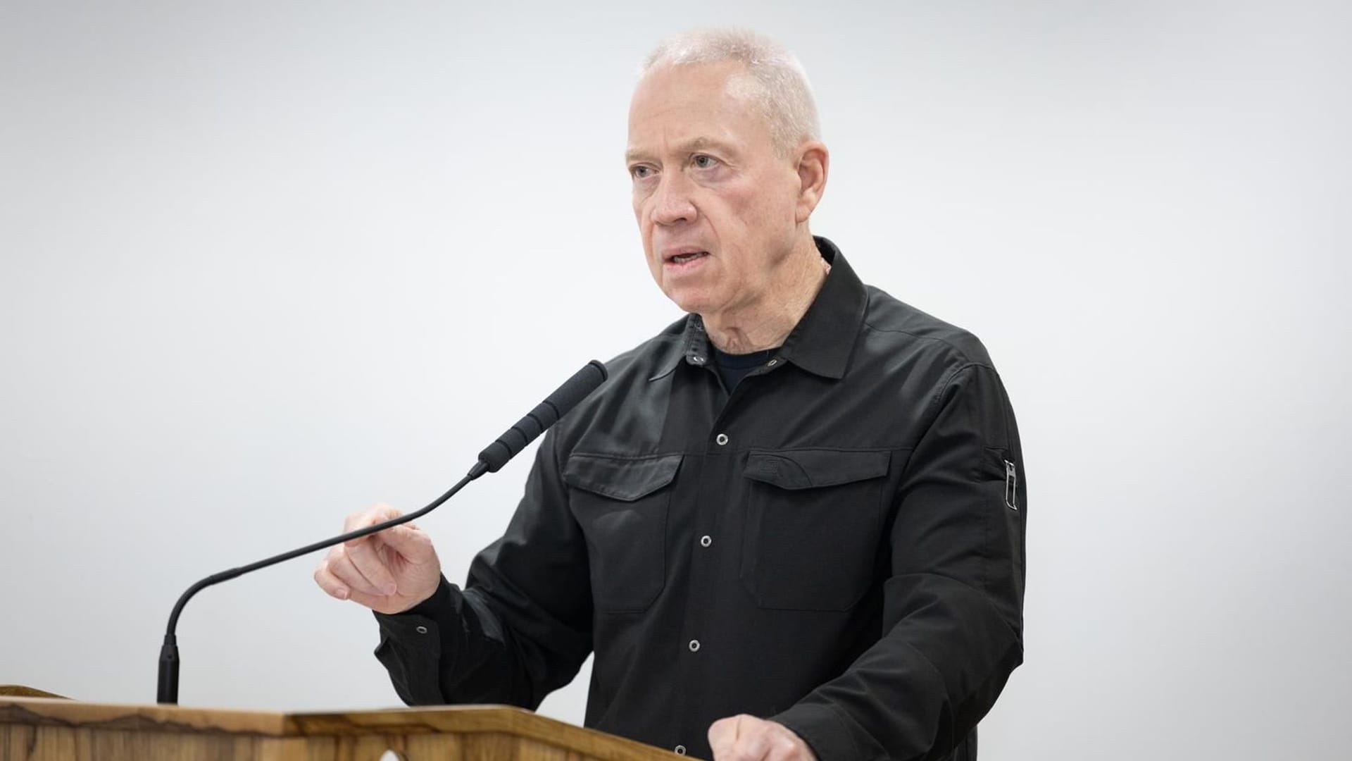 Der israelische Verteidigungsminister Joav Galant Der israelische Verteidigungsminister Joav Galant