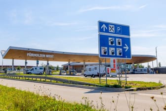 Rasthof Fürholzen West an der A9: Die Anlage gefiel den Testern am besten.