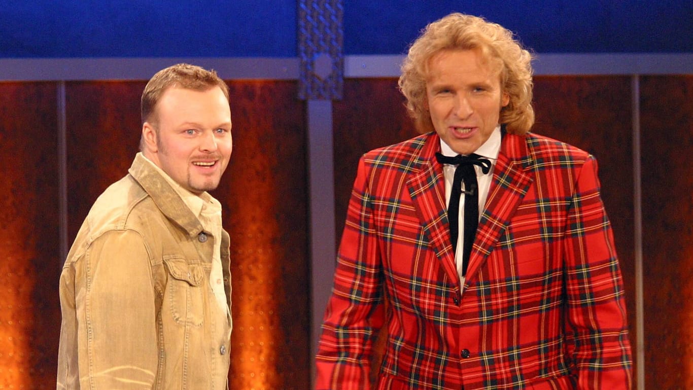 Stefan Raab und Thomas Gottschalk: Sie stehen für ein anderes Fernsehzeitalter.