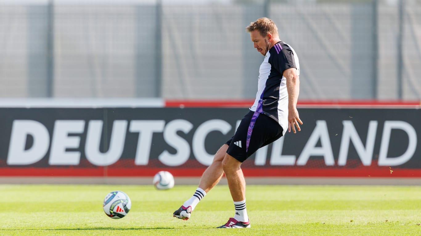 Fußball - Training Nationalmannschaft