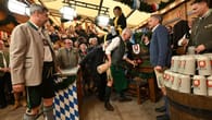 Markus Söder bei Oktoberfest-Anstich in München erstmals in Lederhose