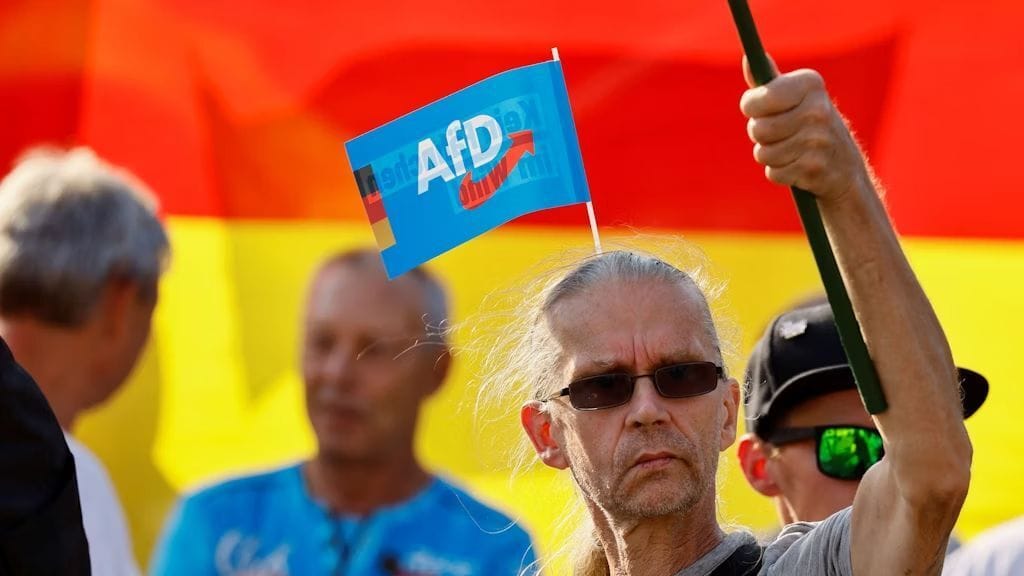 AfD-Anhänger: Die Partei sei an konstruktiven Lösungen gar nicht interessiert, sagt Daniel Mullis.