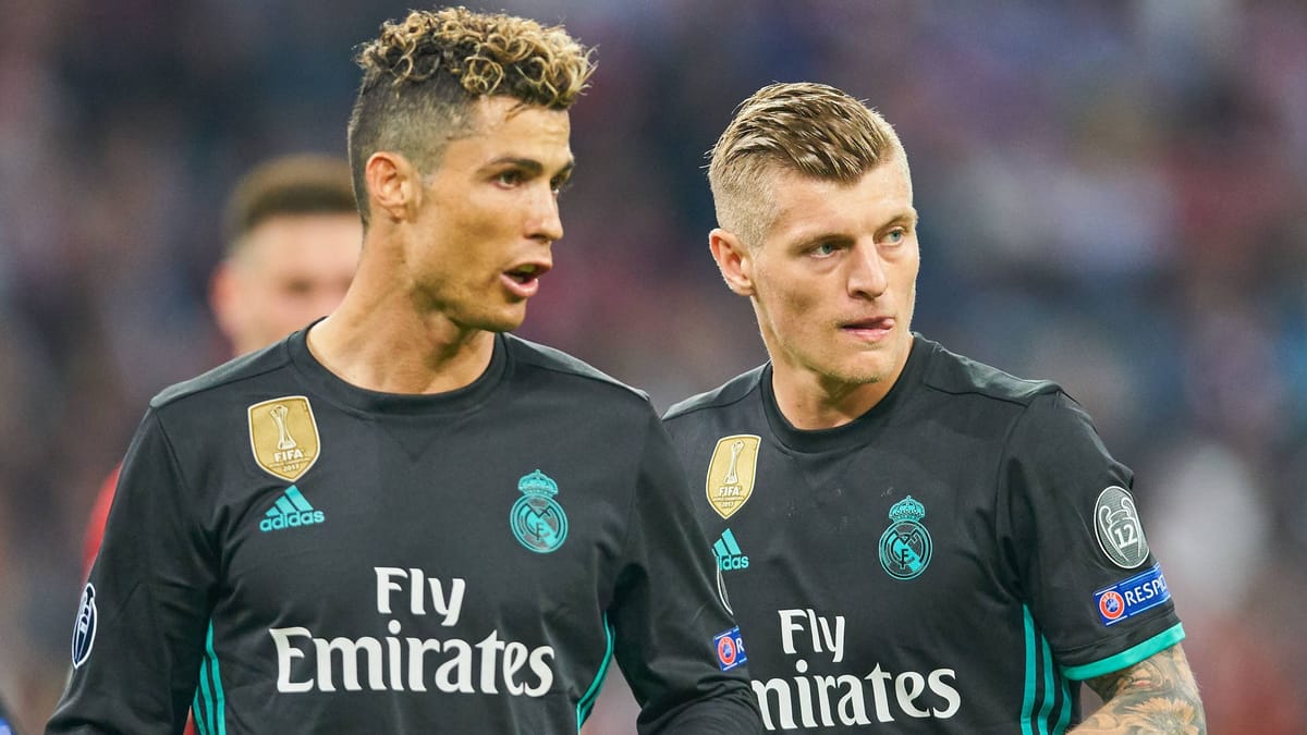 Cristiano Ronaldo: Toni Kroos reagiert mit Selbstironie auf Bestmarke