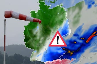 Unwetterwarnungen für Deutschland und Osteuropa.