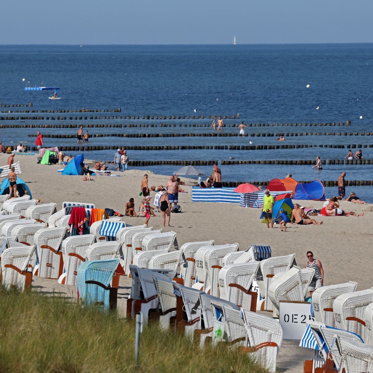 Sommerwetter an der Ostsee