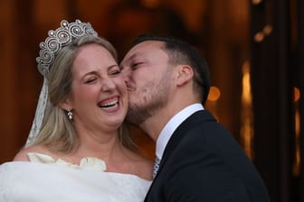 Prinzessin Theodora von Griechenland und Matthew Kumar: Ihre Hochzeit fand in Athen statt.