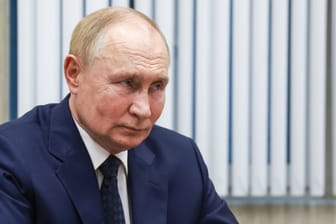 Grimmiger Blick: Putins Drohungen dienen laut Experten vor allem der Einschüchterung des Westens.