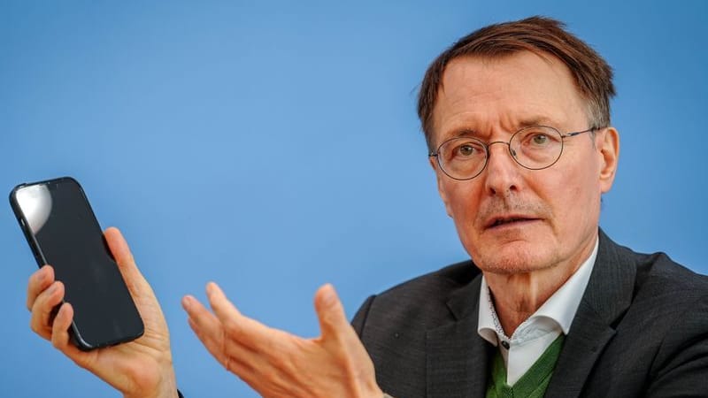 Karl Lauterbach: Der Bundesgesundheitsminister stellte die Neuerung vor.