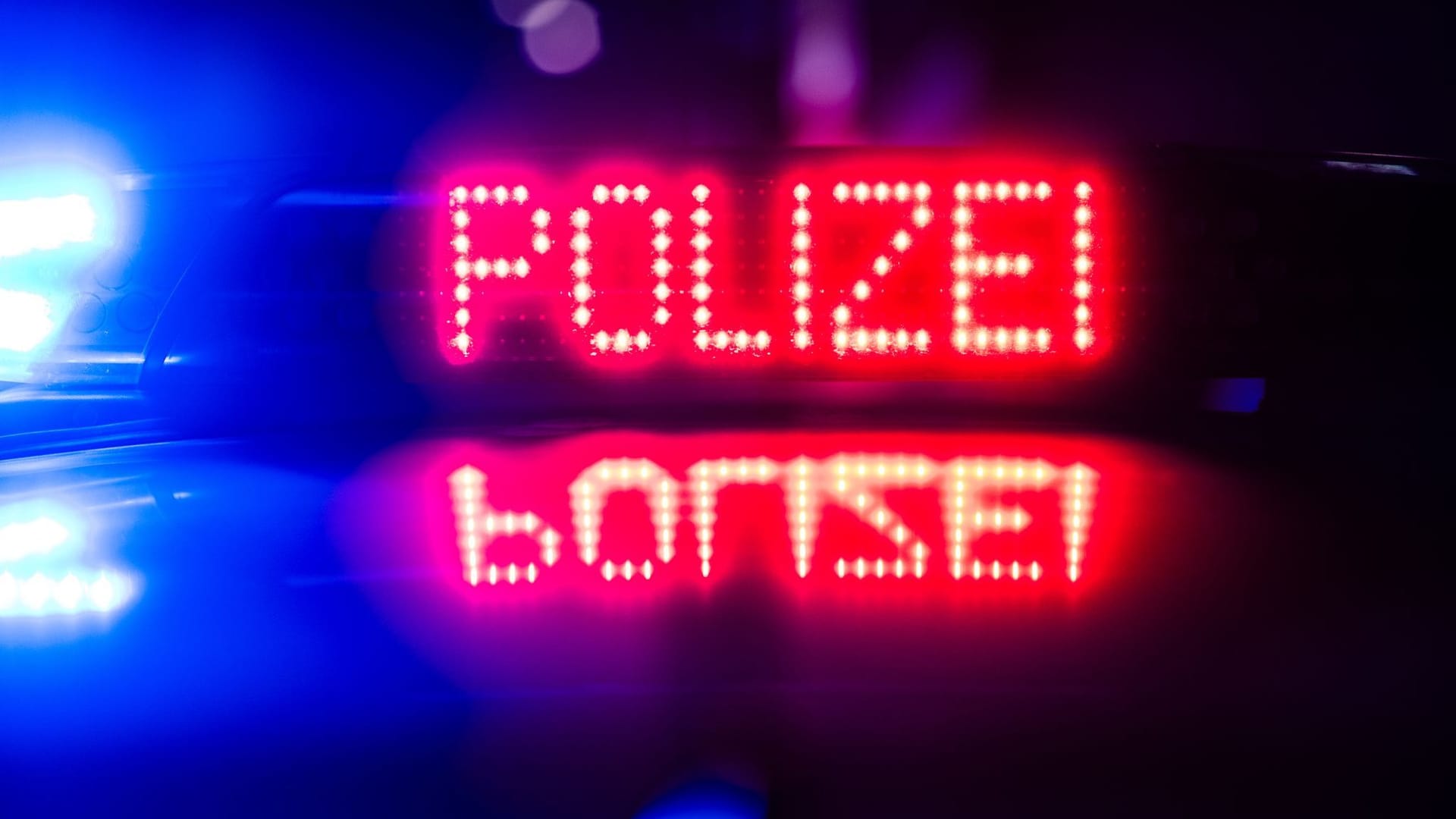 Polizei in Sachsen.