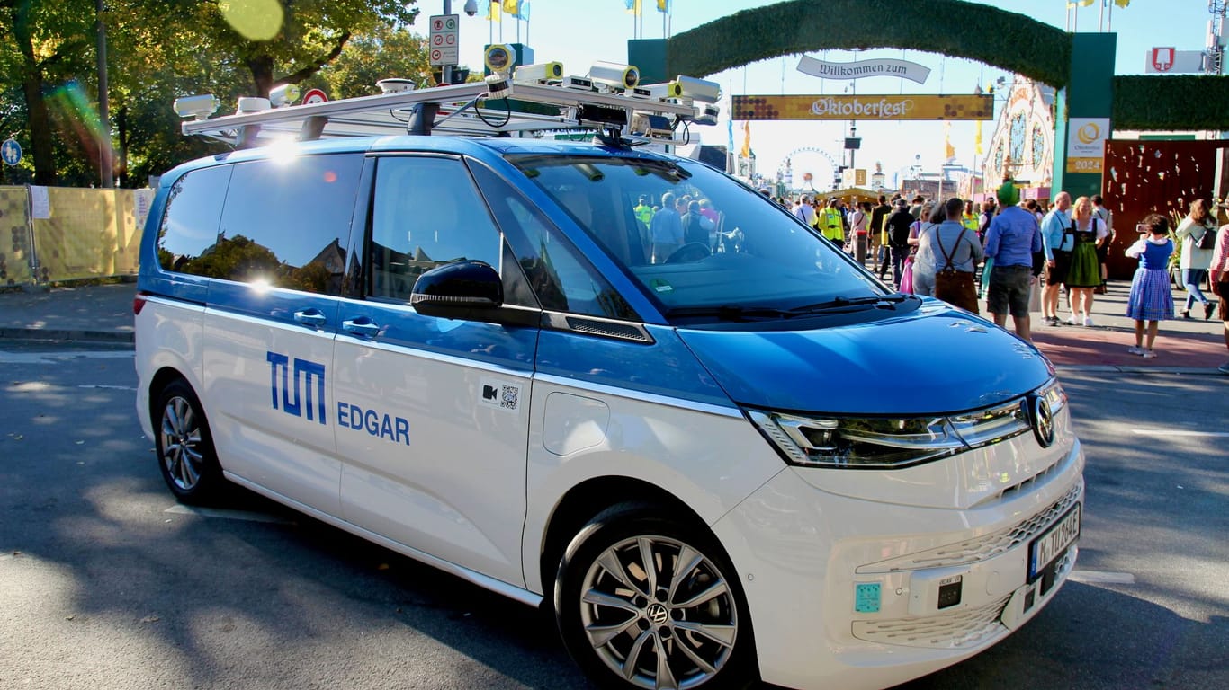 Der Wiesn-Shuttle "Edgar" soll rund ums Oktoberfest einem Härtetest unterzogen werden.