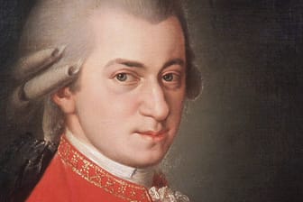 Wolfgang Amadeus Mozart: Der Komponist lebte von 1756 bis 1791.