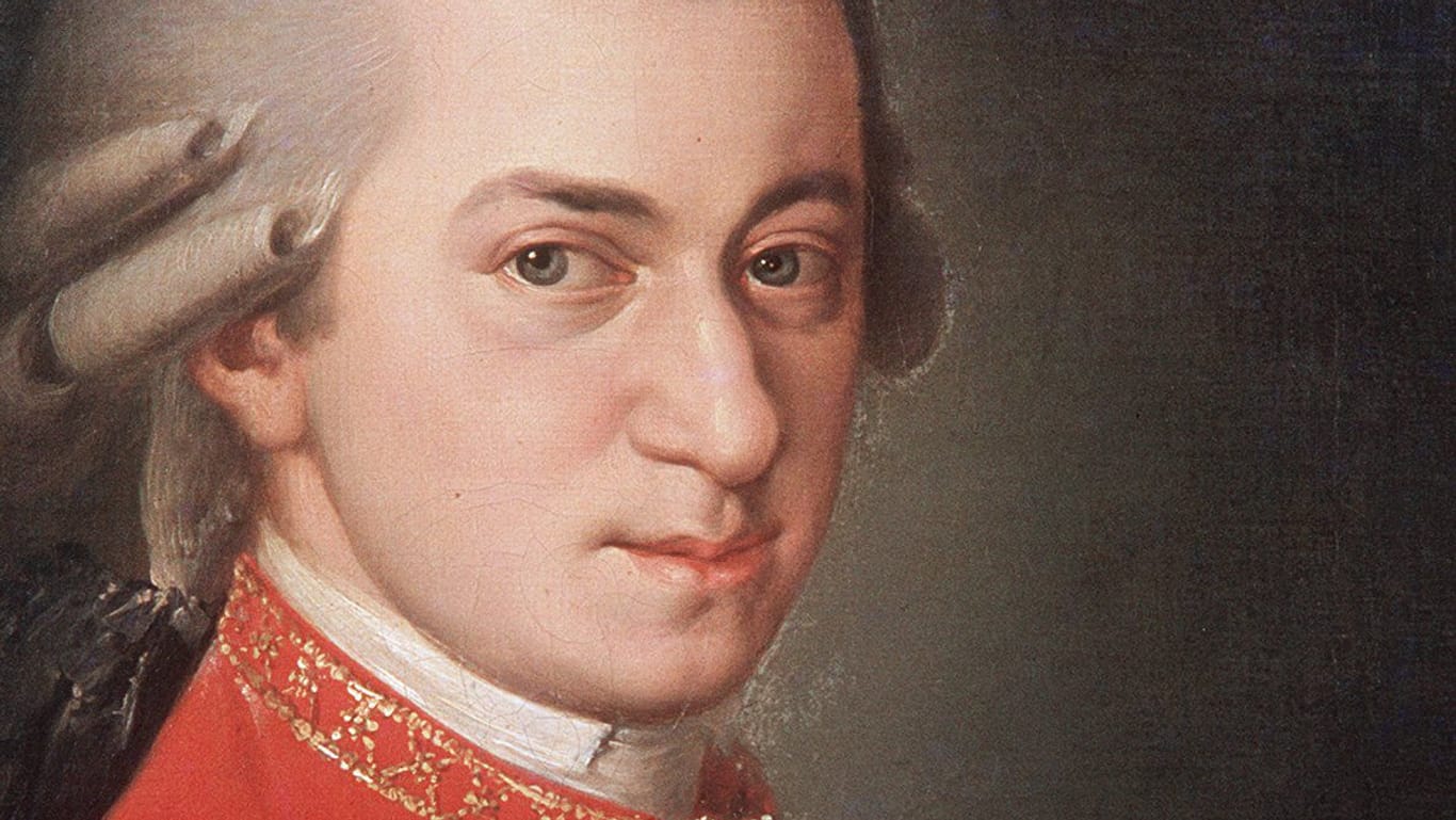 Wolfgang Amadeus Mozart: Der Komponist lebte von 1756 bis 1791.