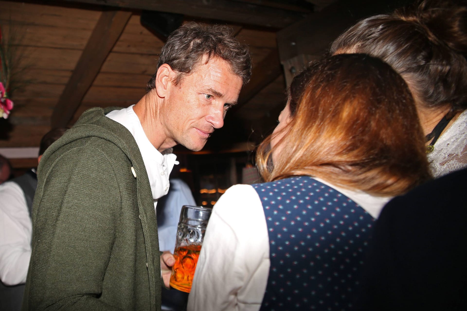 Jens Lehmann beim Oktoberfest (Archivfoto): Der Ex-Keeper wurde offenbar von der Polizei erwischt.