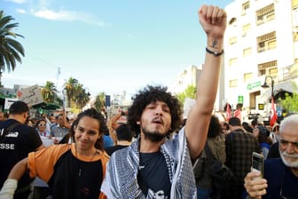 Proteste vor den Wahlen in Tunesien