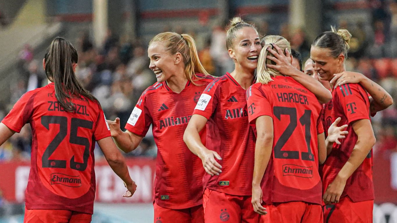 Die Frauen des FC Bayern: Eine Spielerin überragte.