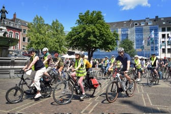 Aachener Fahrradsommer 2023 (Symbolbild): Auch am RWTH Campus wird jetzt verstärkt auf Radmobilität gesetzt.