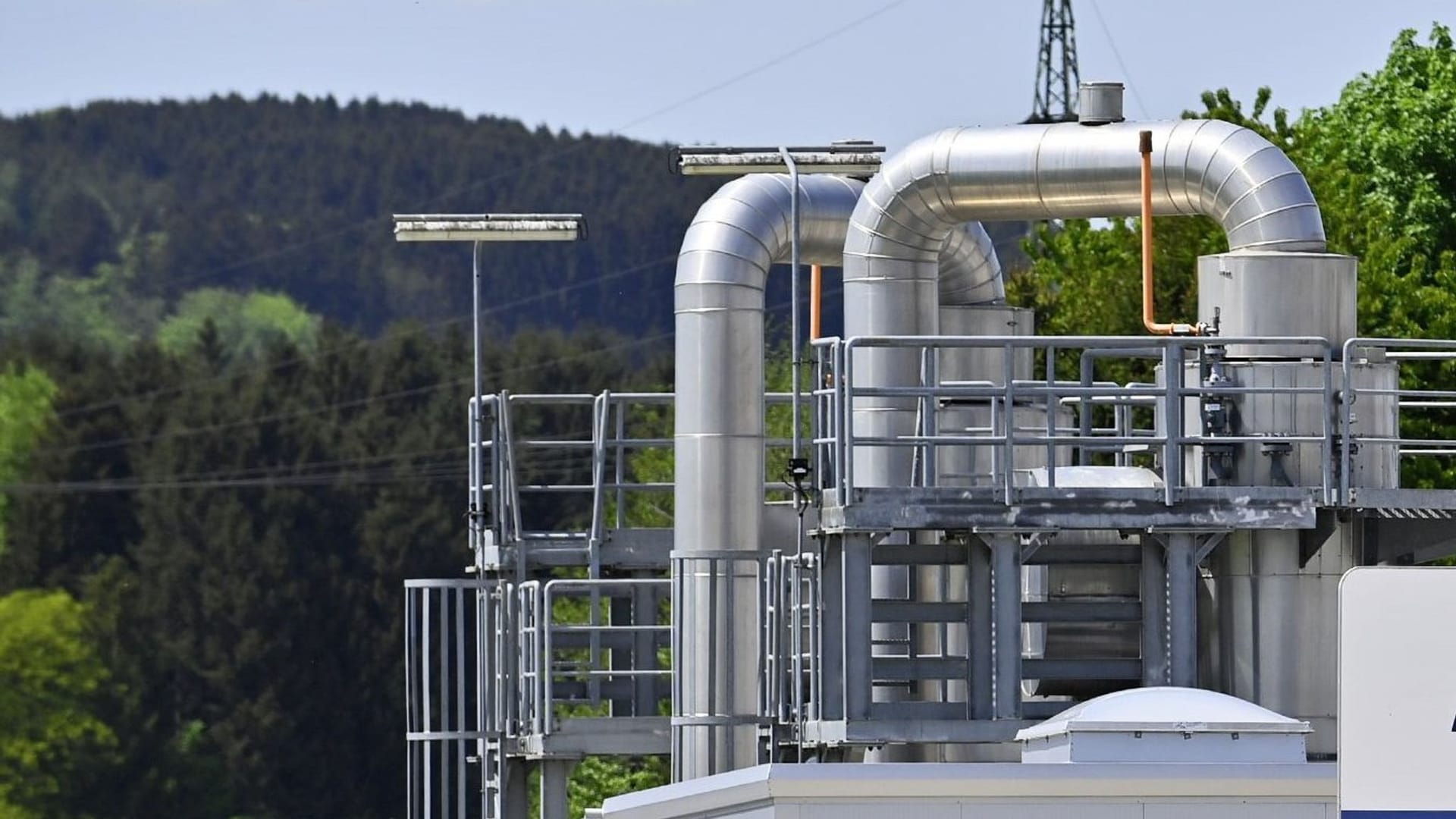 Gasspeicherstation in Österreich