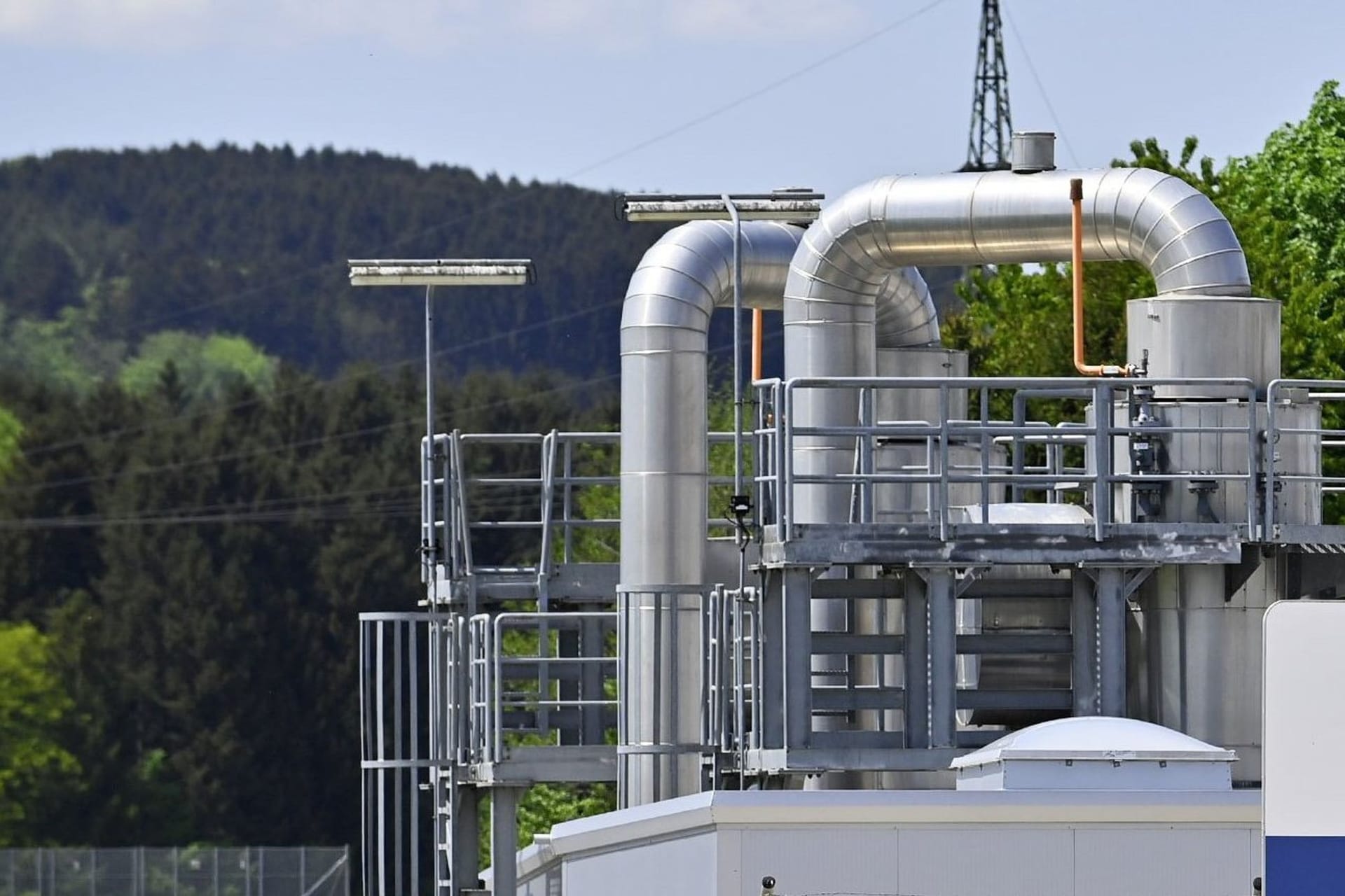 Gasspeicherstation in Österreich