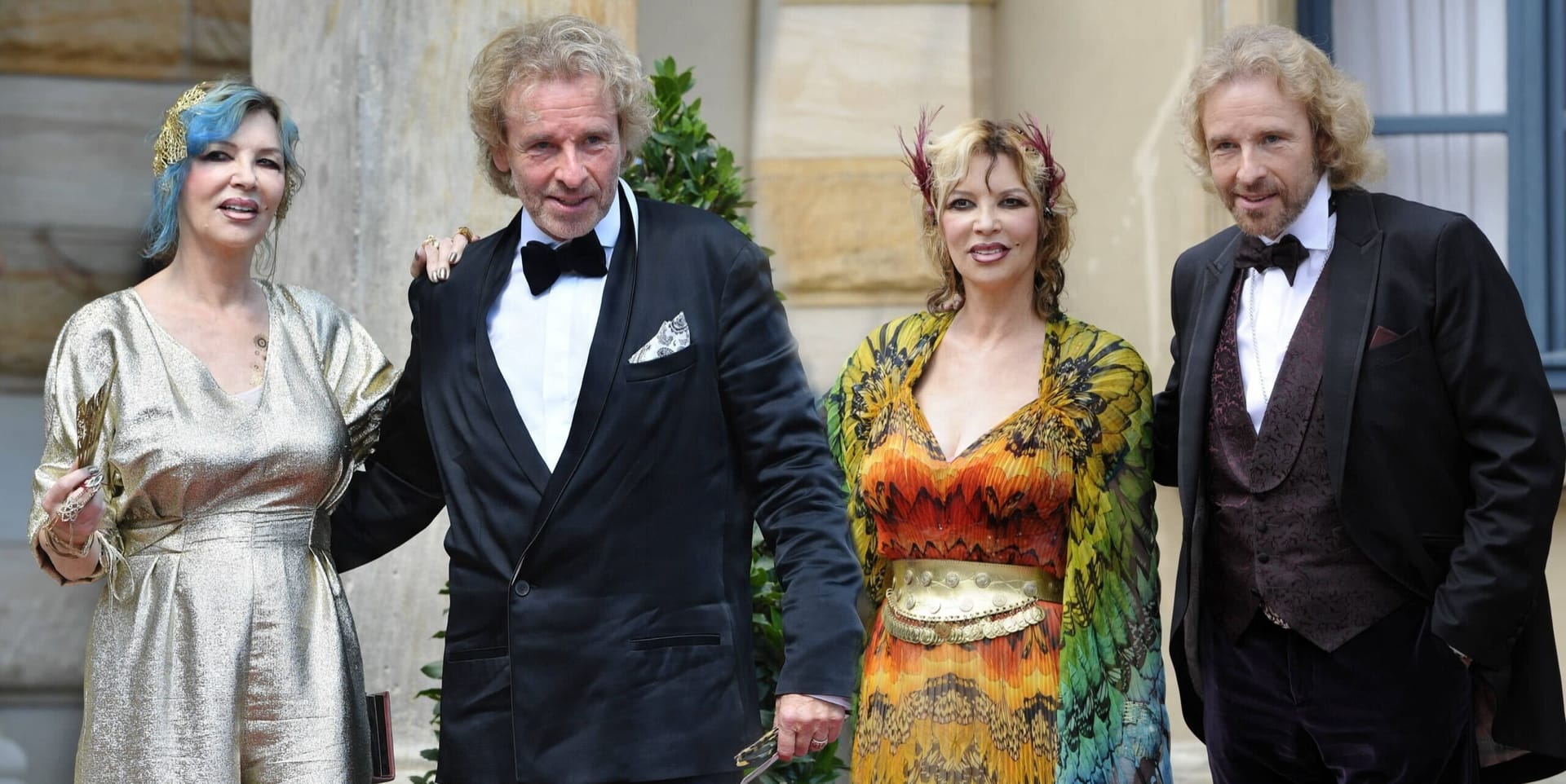 Thea und Thomas Gottschalk besuchten mehrmals die Richard-Wagner-Festspiele.