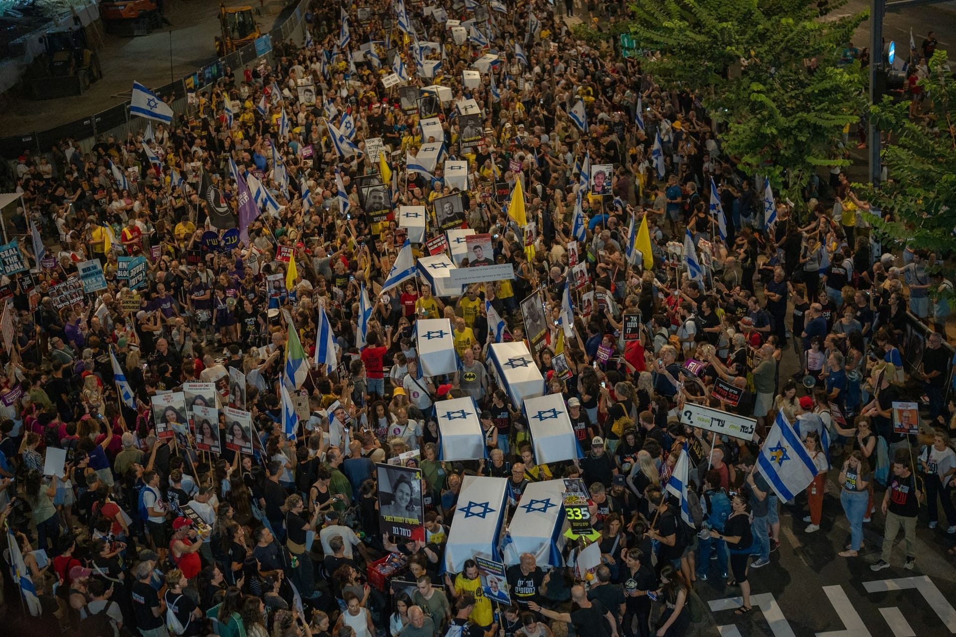 Nahostkonflikt - Protest in Tel Aviv