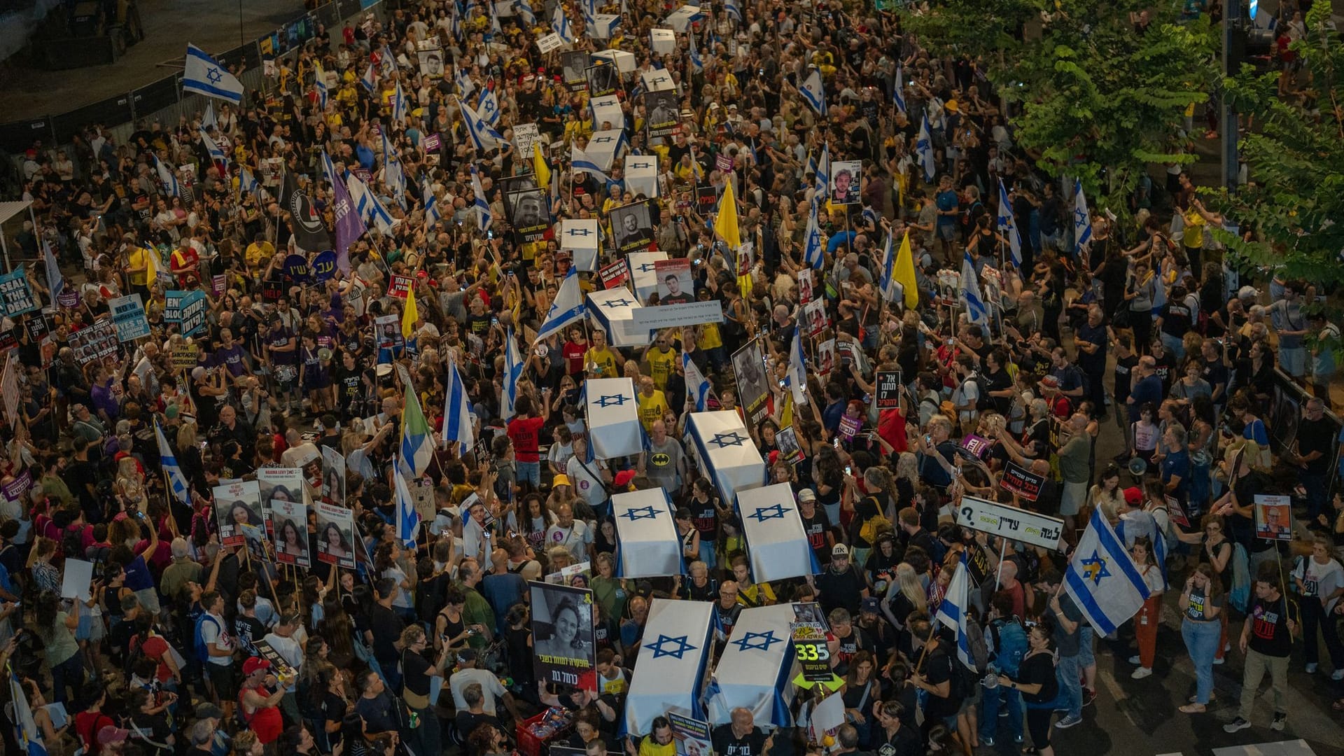 Nahostkonflikt - Protest in Tel Aviv