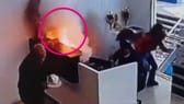 Paketbombe explodiert in Büro