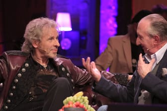 Thomas Gottschalk und Mike Krüger bei einer TV-Aufzeichnung (Archivfoto).