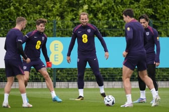 Englands Fußballnationalmannschaft -Training