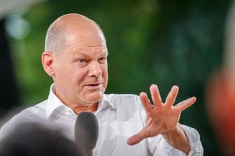 Bundeskanzler Scholz im Bürgergespräch