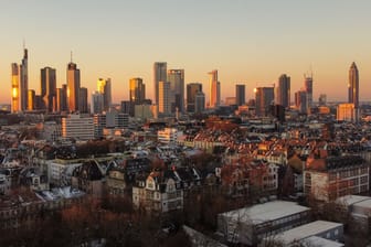 Banken-Skyline in Frankfurt