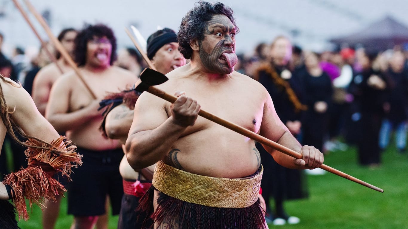 Neuer Haka-Weltrekord in Neuseeland