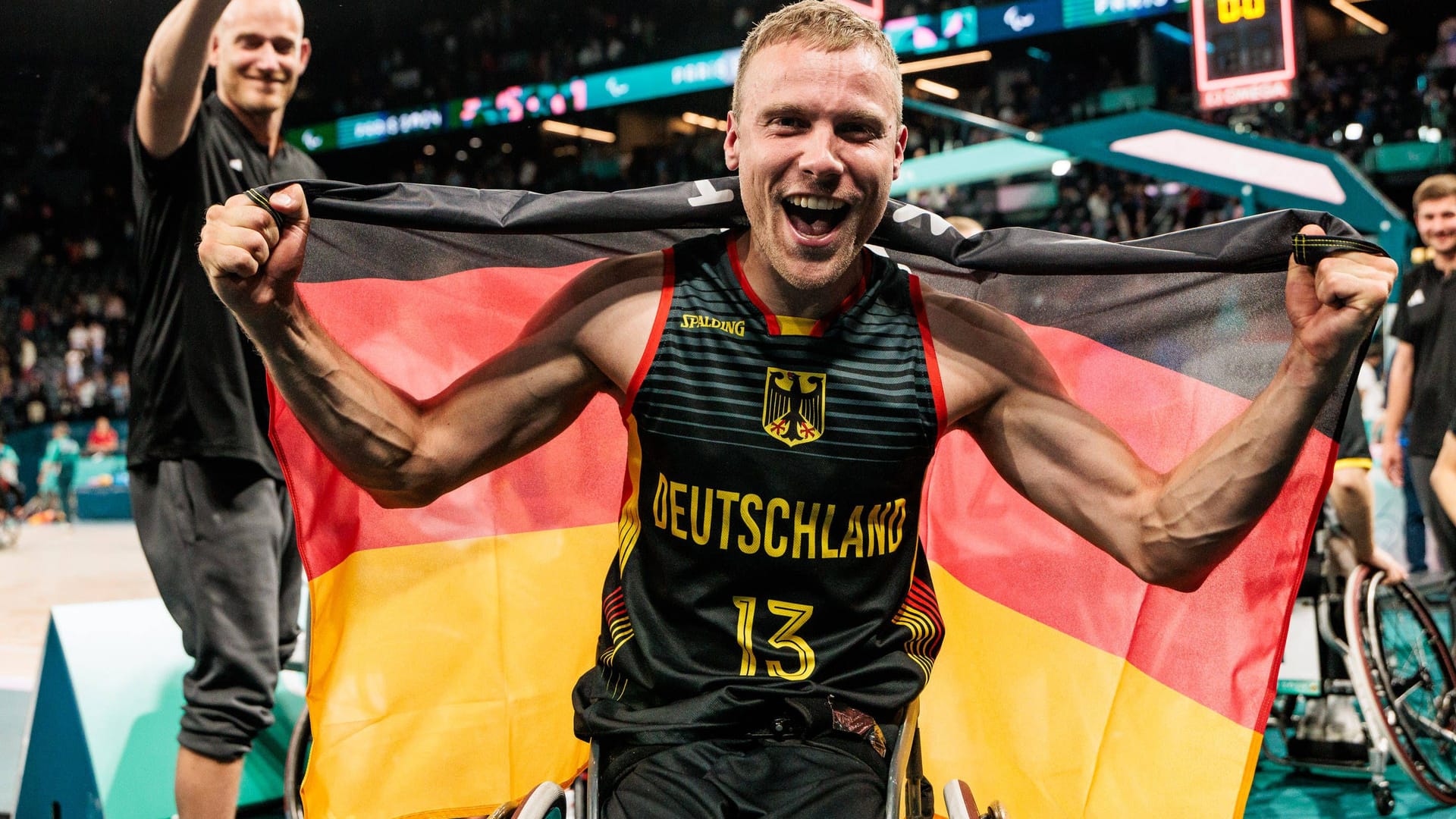 Thomas Böhme: Der Rollstuhlbasketballer brillierte im Spiel um Bronze.