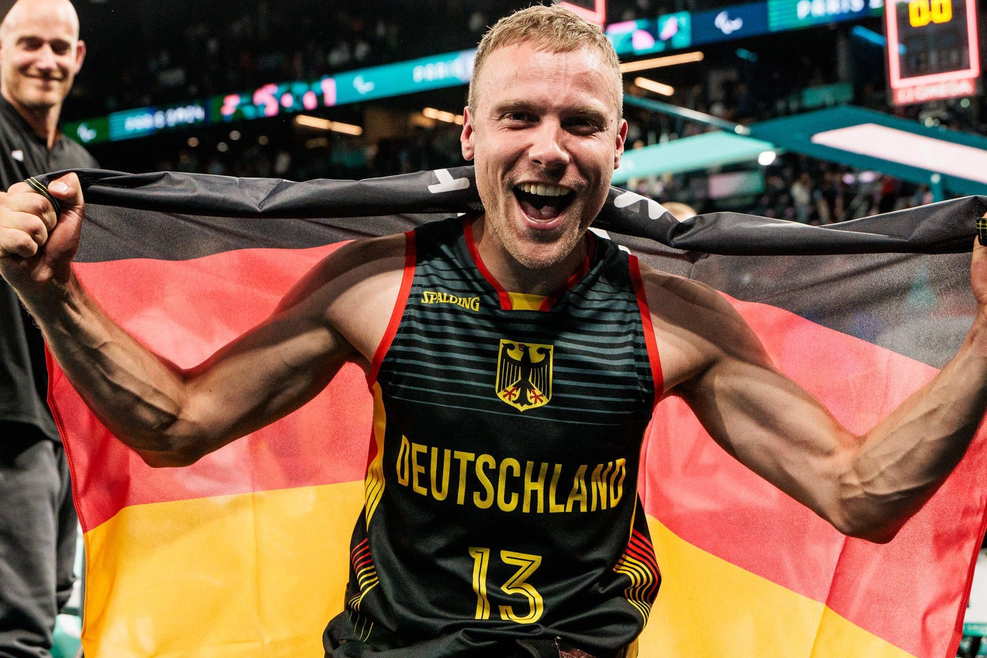 Thomas Böhme: Der Rollstuhlbasketballer brillierte im Spiel um Bronze.