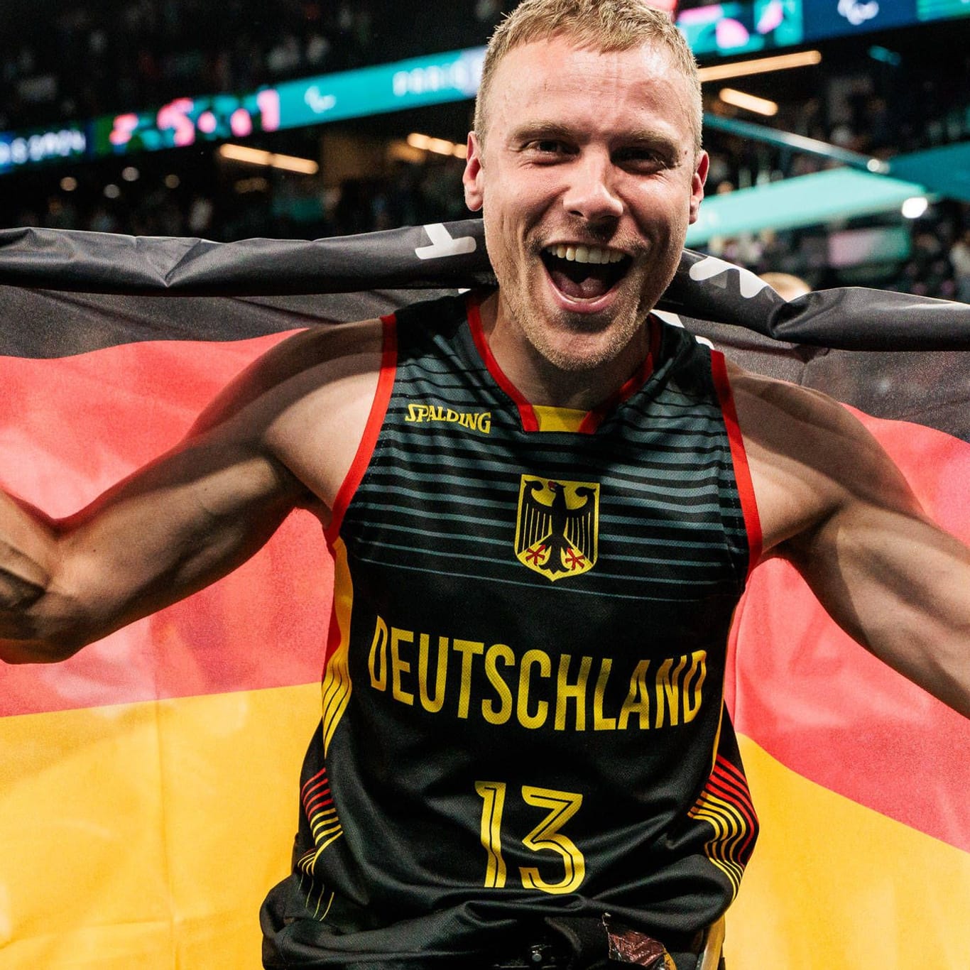 Thomas Böhme: Der Rollstuhlbasketballer brillierte im Spiel um Bronze.