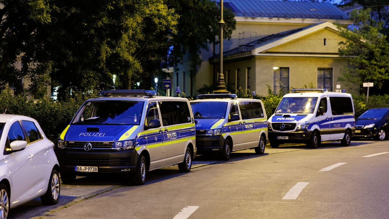 Polizeieinsatz nach dem Terroranschlag in der Münchner Innenstadt am vergangenen Donnerstag.