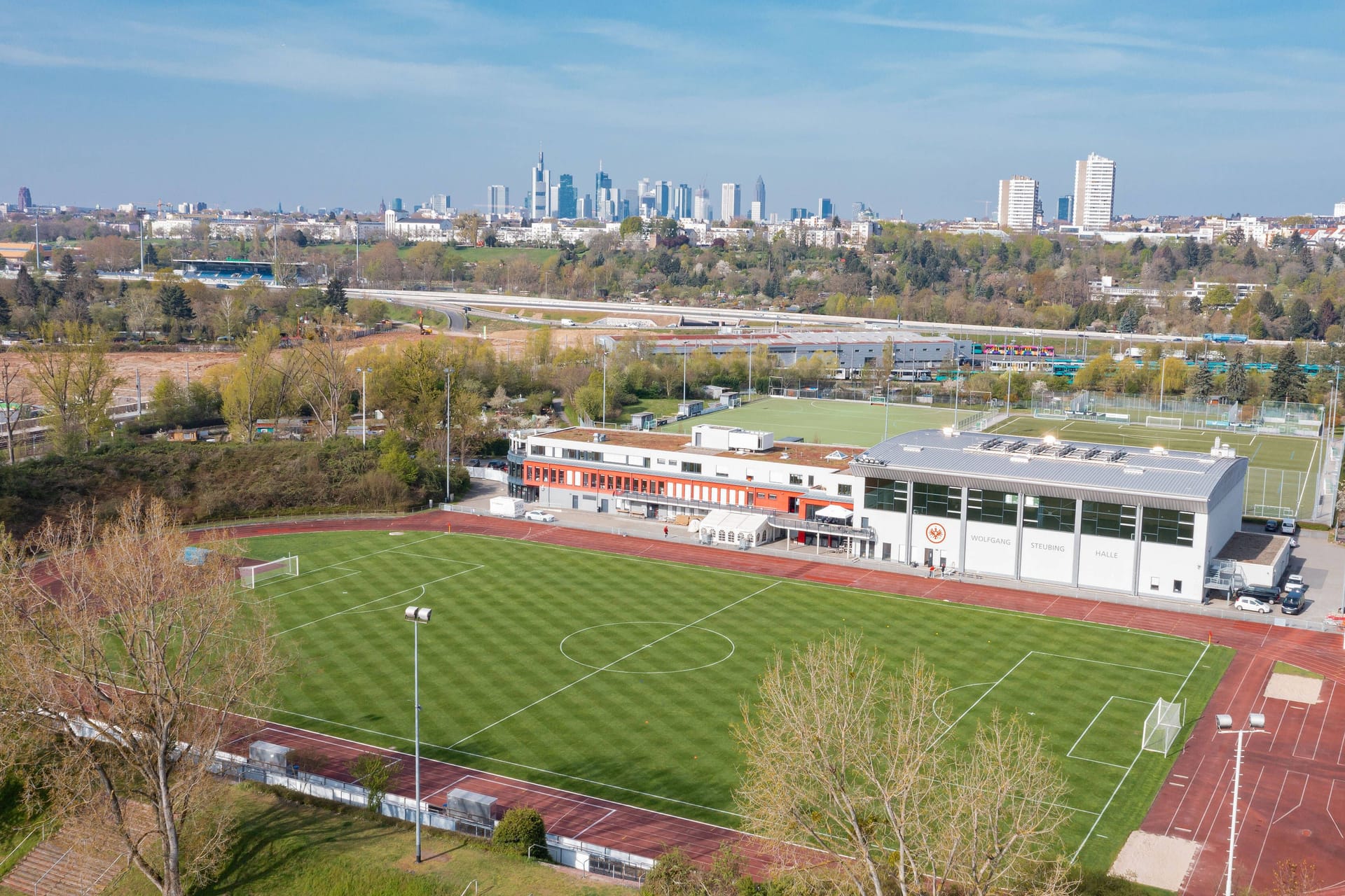 Das Leistungszentrum von Eintracht Frankfurt (Symbolfoto).