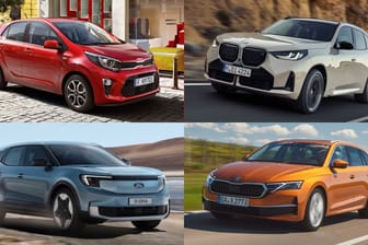 Wertanlagen auf vier Rädern: Der Kia Picanto, der BMW X3, der Ford Explorer und der Skoda Superb Combi halten ihren Wert am besten in ihrer Klasse.