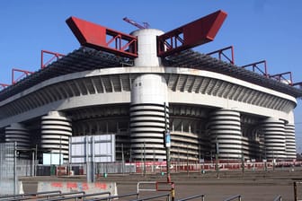 Das Giuseppe-Meazza-Stadion: Hier sollte in drei Jahren das Finale der Königsklasse stattfinden.