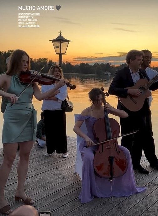 Manuel Cortez' Hochzeit am Starnberger See.