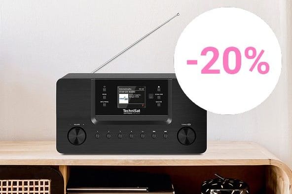 Im Aldi-Onlineshop bekommen Sie heute ein Internetradio ganze 21 Prozent reduziert im Angebot.