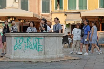 Massentourismus in Venedig: Anwohner sind frustriert.