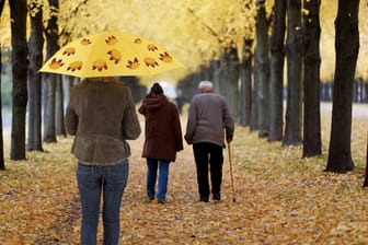 Herbstspaziergang (Symbolbild): Einen Regenschirm sollten Hannoveraner in den kommenden Tagen besser bei sich tragen.