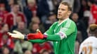 Manuel Neuer im Spiel gegen Bayer Leverkusen: Der Weltmeister von 2014 ist im Sommer aus der Nationalmannschaft zurückgetreten.