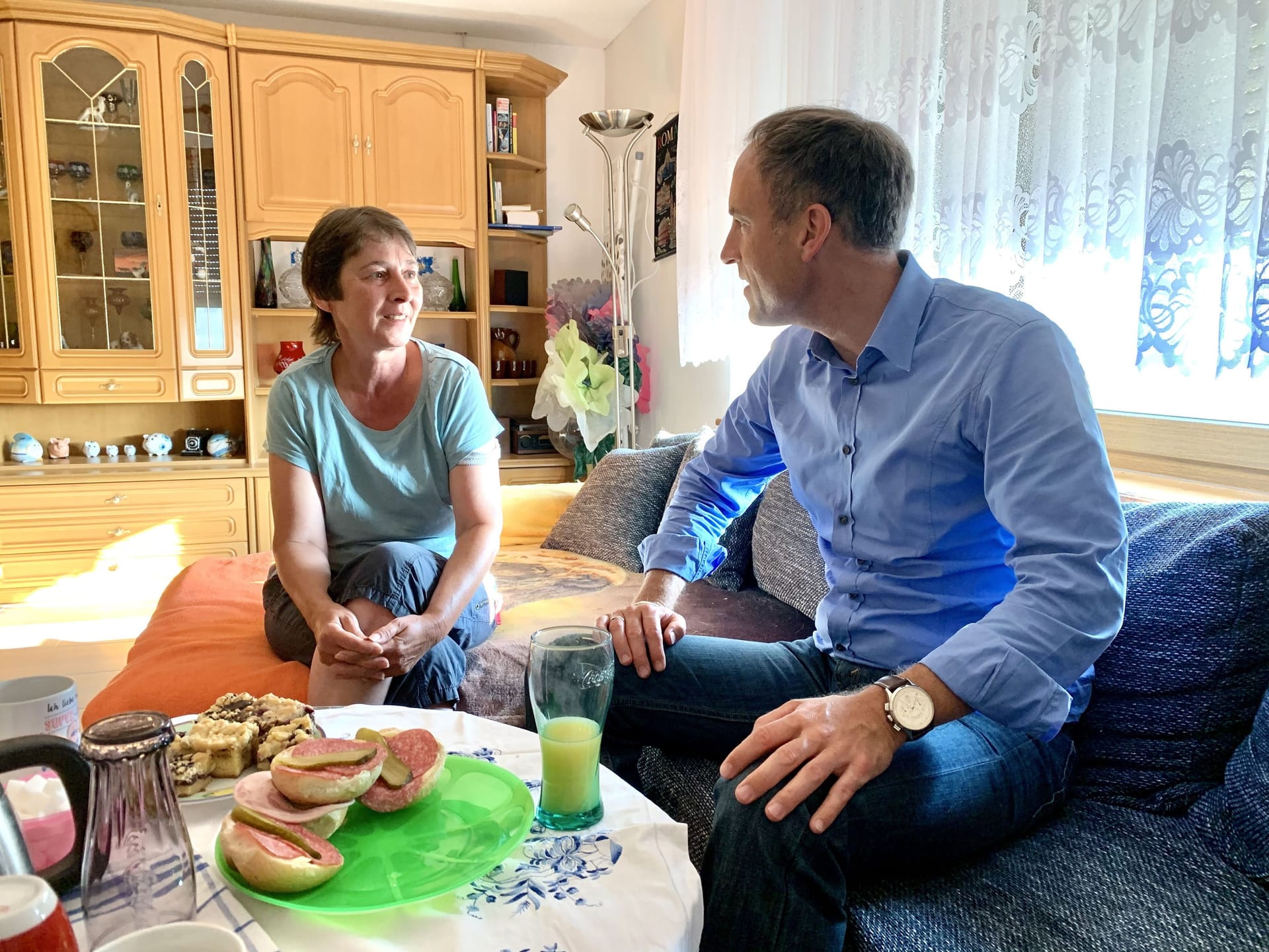 Bei einer Tagesanbruch-Leserin in Ostsachsen.