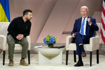 Wolodymyr Selenskyj und Joe Biden