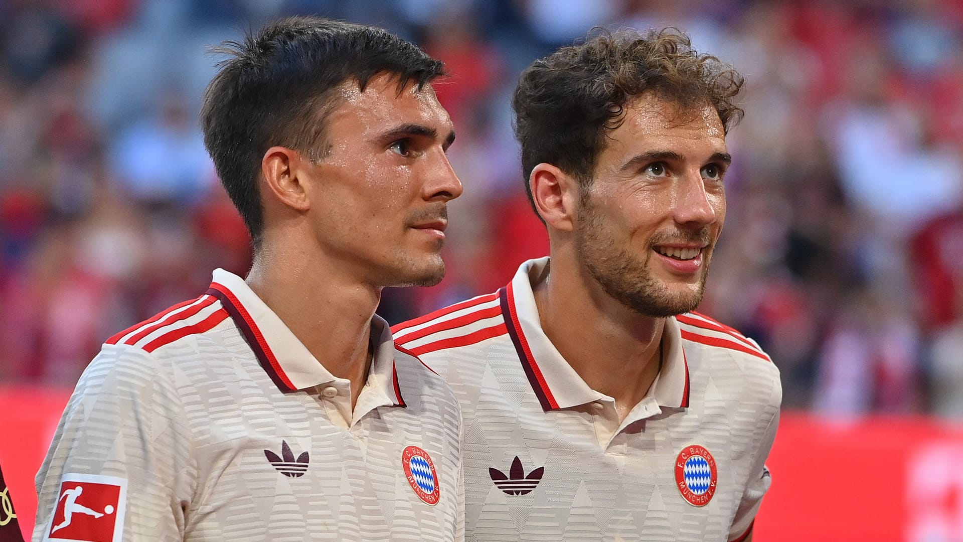 João Palhinha und Leon Goretzka: Der Portugiese und der Nationalspieler sind beim FC Bayern momentan nur Ersatz.